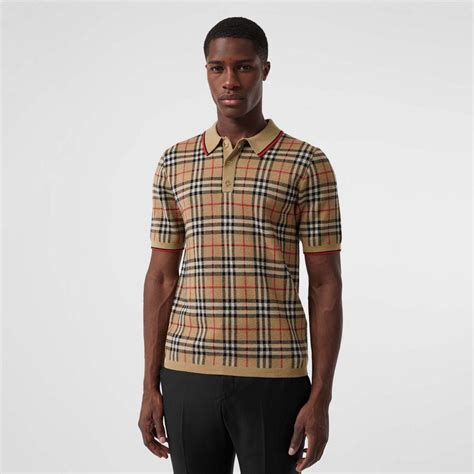 burberry polo t shirt mens|burberry polo shirts men's price.